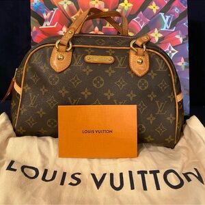 Louis Vuitton Classic Brown Monogram Satchel